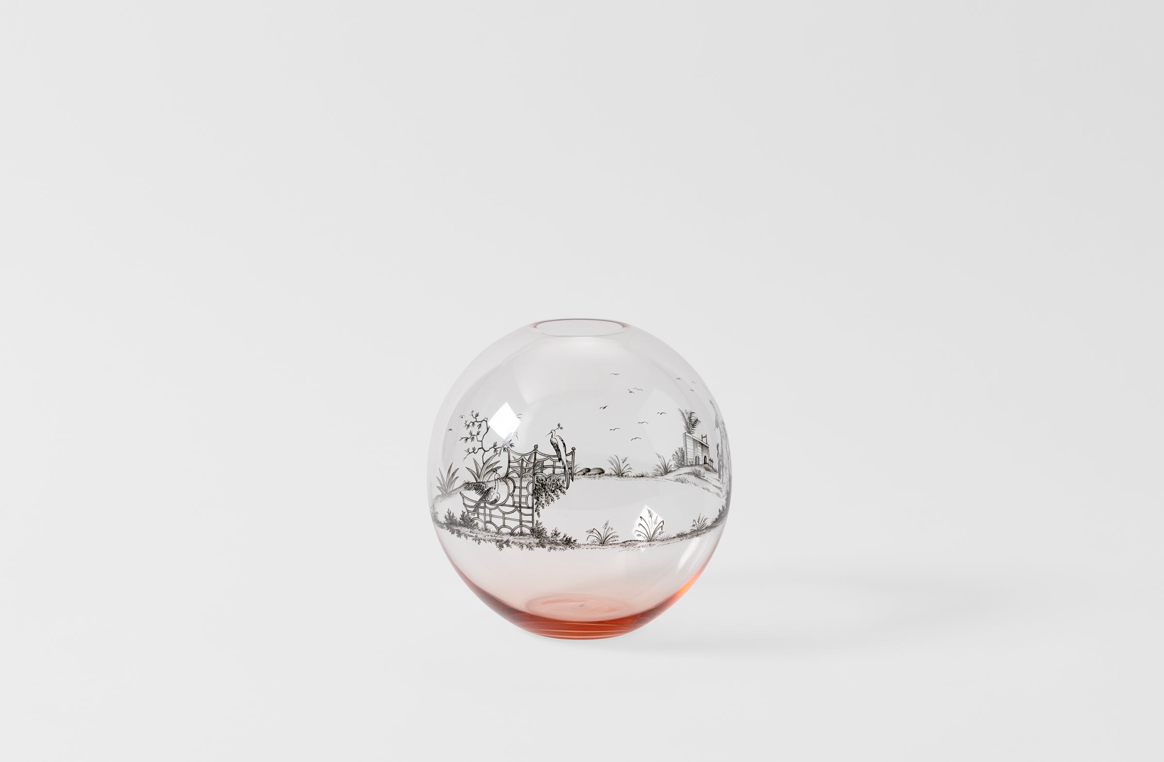 Lobmeyr Chinoiserie Rosalin Vase