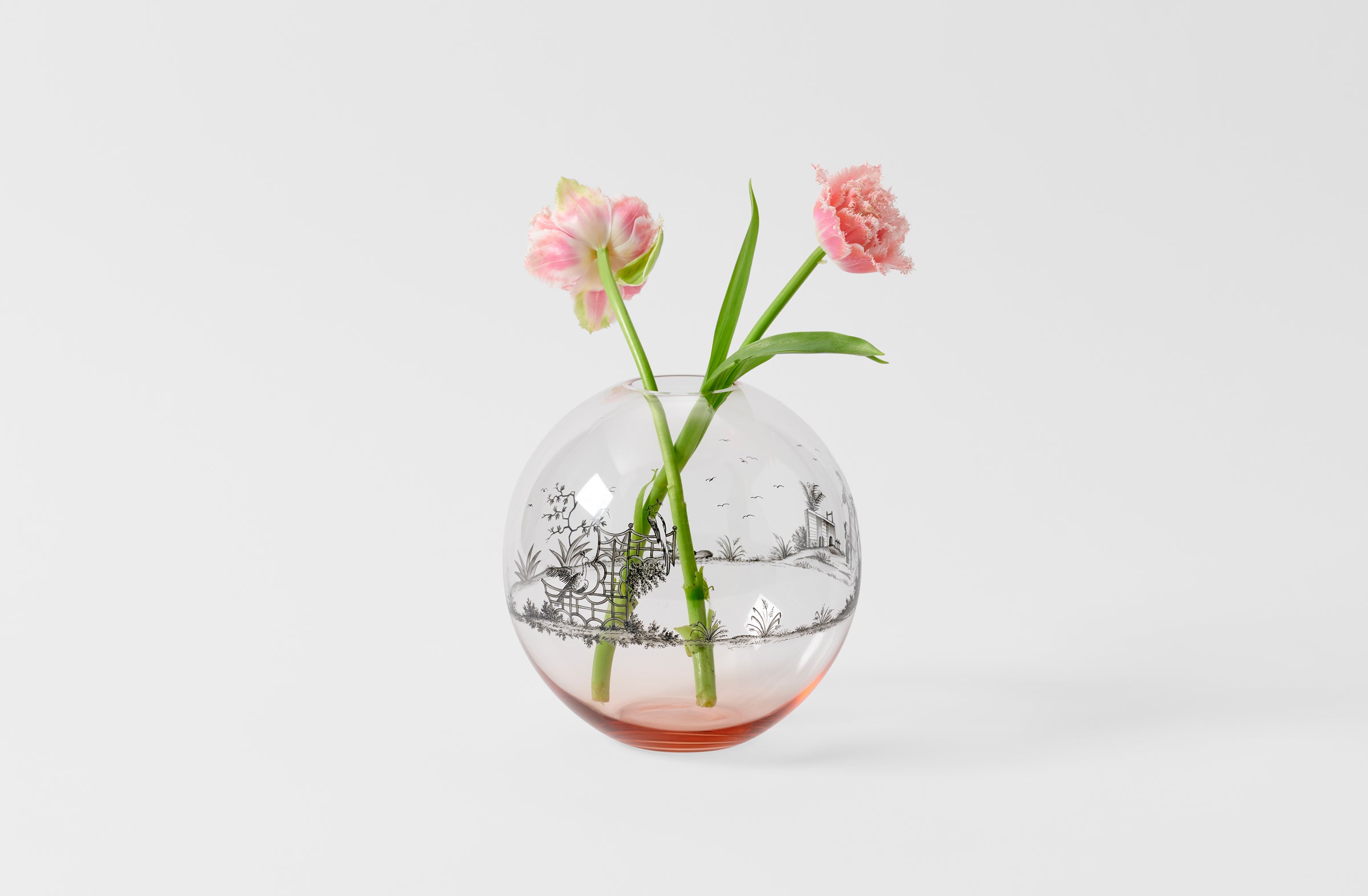 Lobmeyr Chinoiserie Rosalin Vase