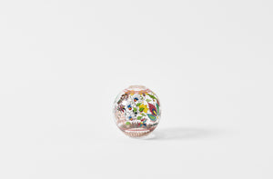 Lobmeyr Indian flowers petite boule vase.