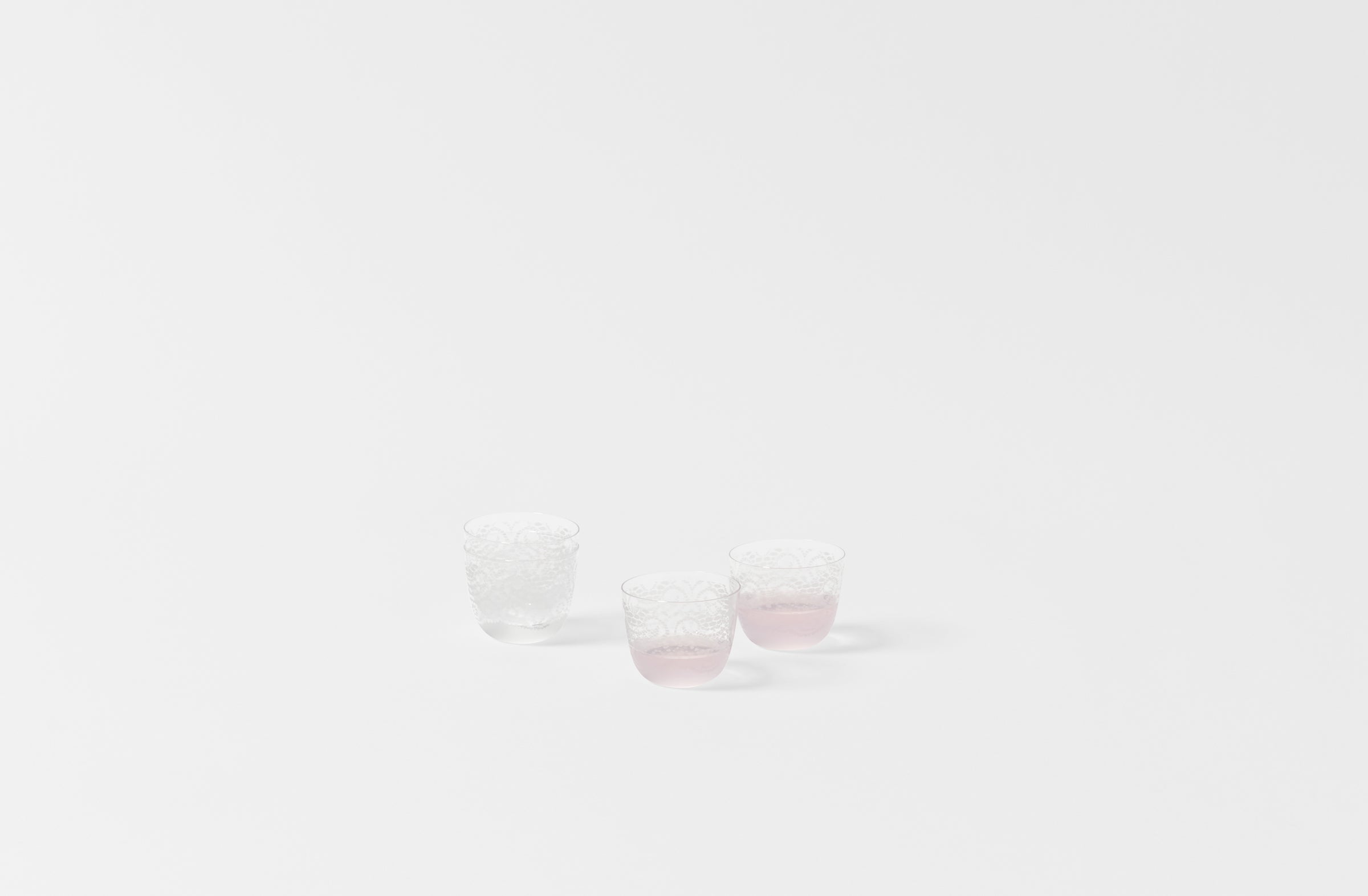 Lobmeyr viennese lace clear alpha liqueur glass 