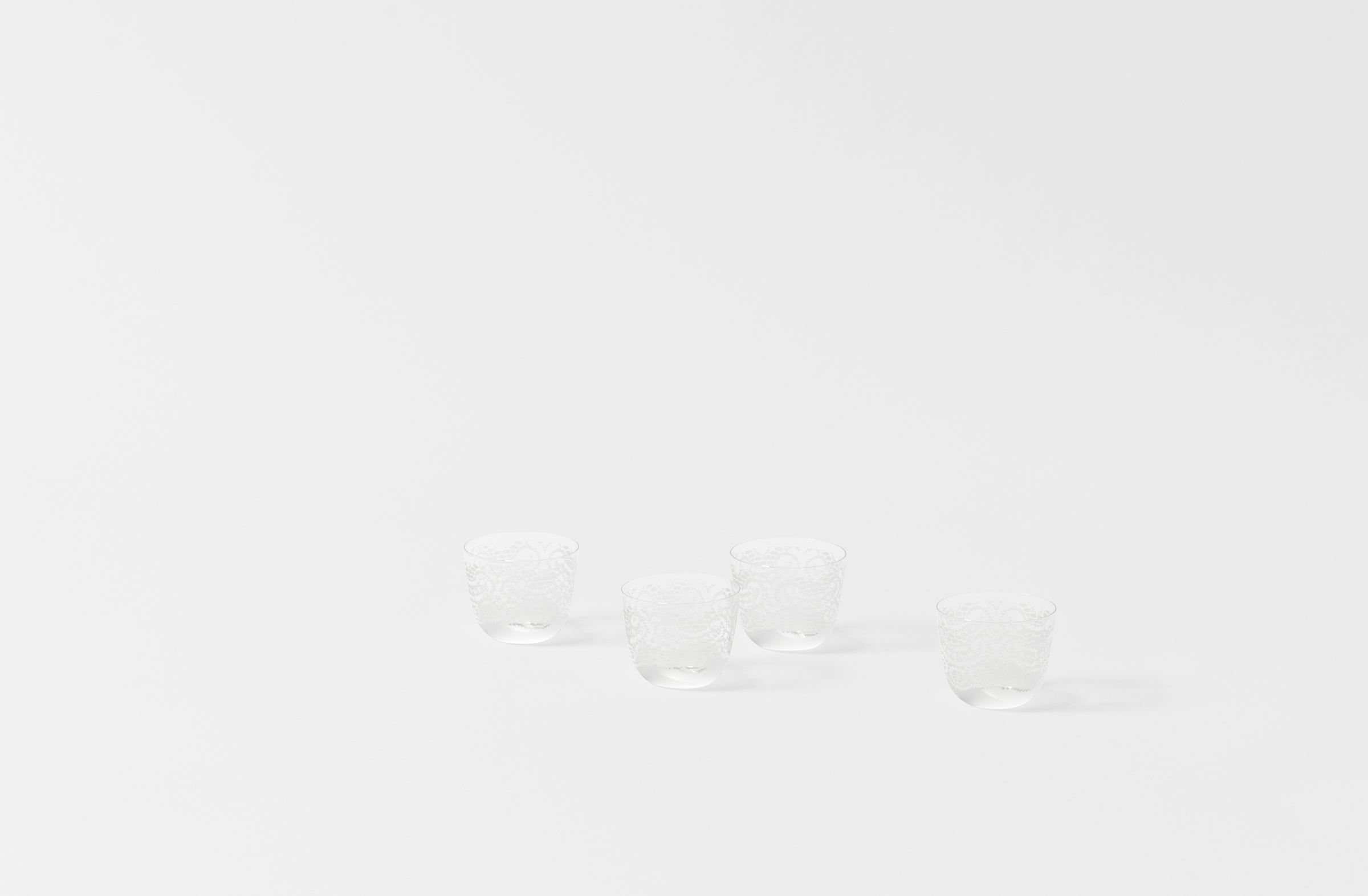 Lobmeyr viennese lace clear alpha liqueur glass 