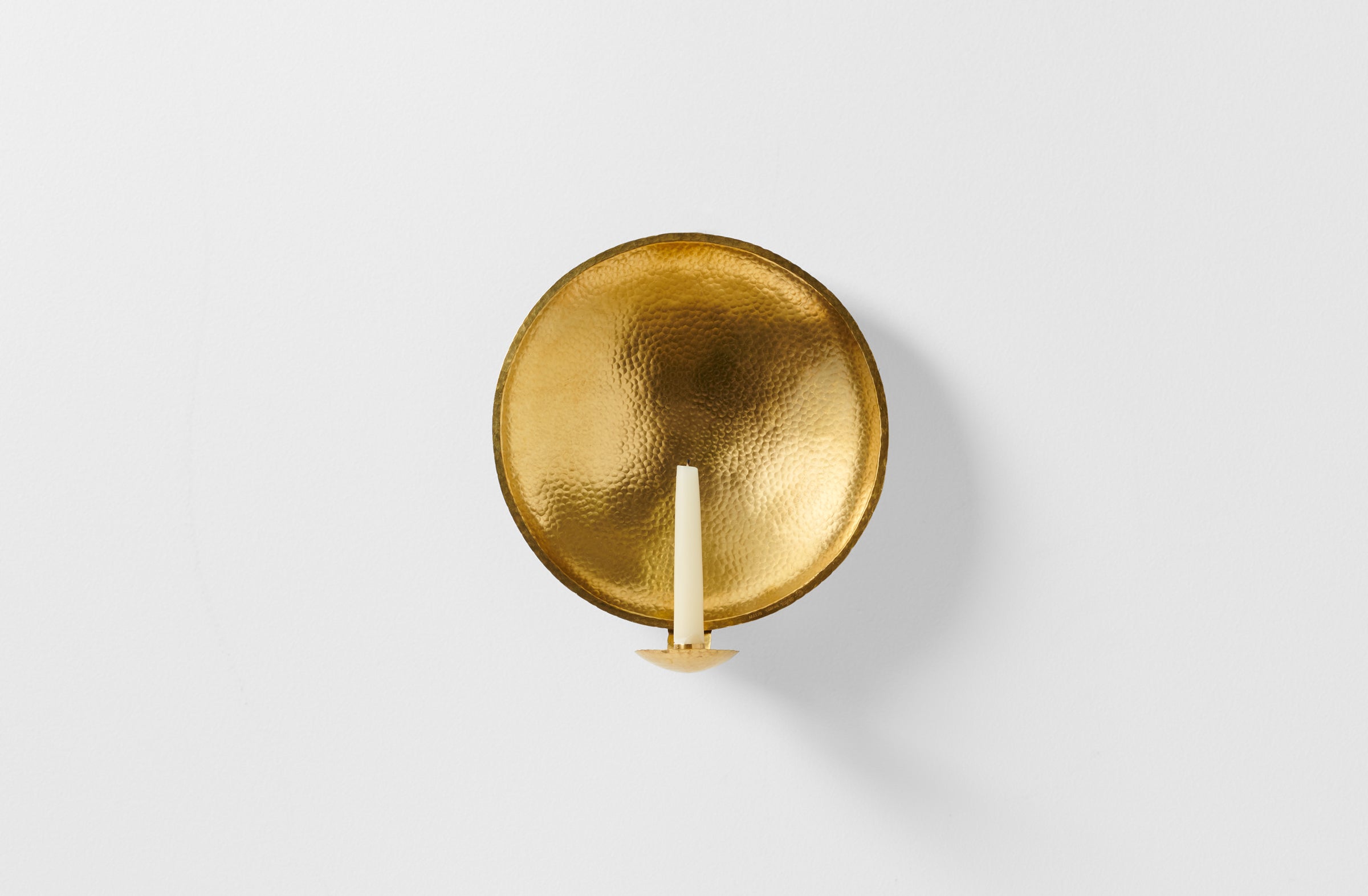 Malin Appelgren Large Brass Sconce