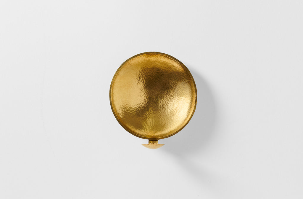 Malin Appelgren Large Brass Sconce