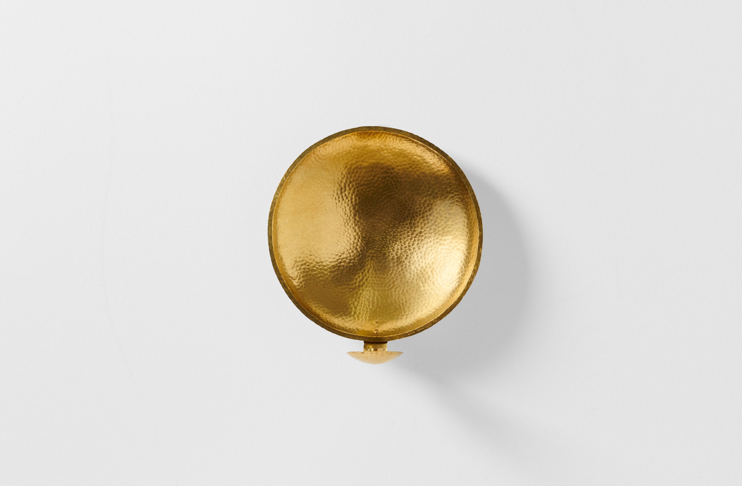 Malin Appelgren Large Brass Sconce