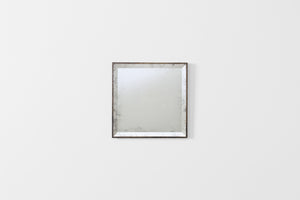 Maureen Fullam Small Square Antiqued Beveled Mirror