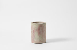 Michael Verheyden mixed concrete wide vase.