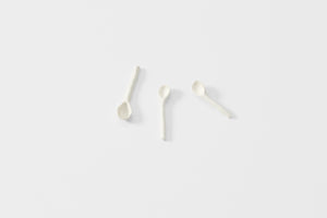 Molosco White Porcelain Tiny Spoon