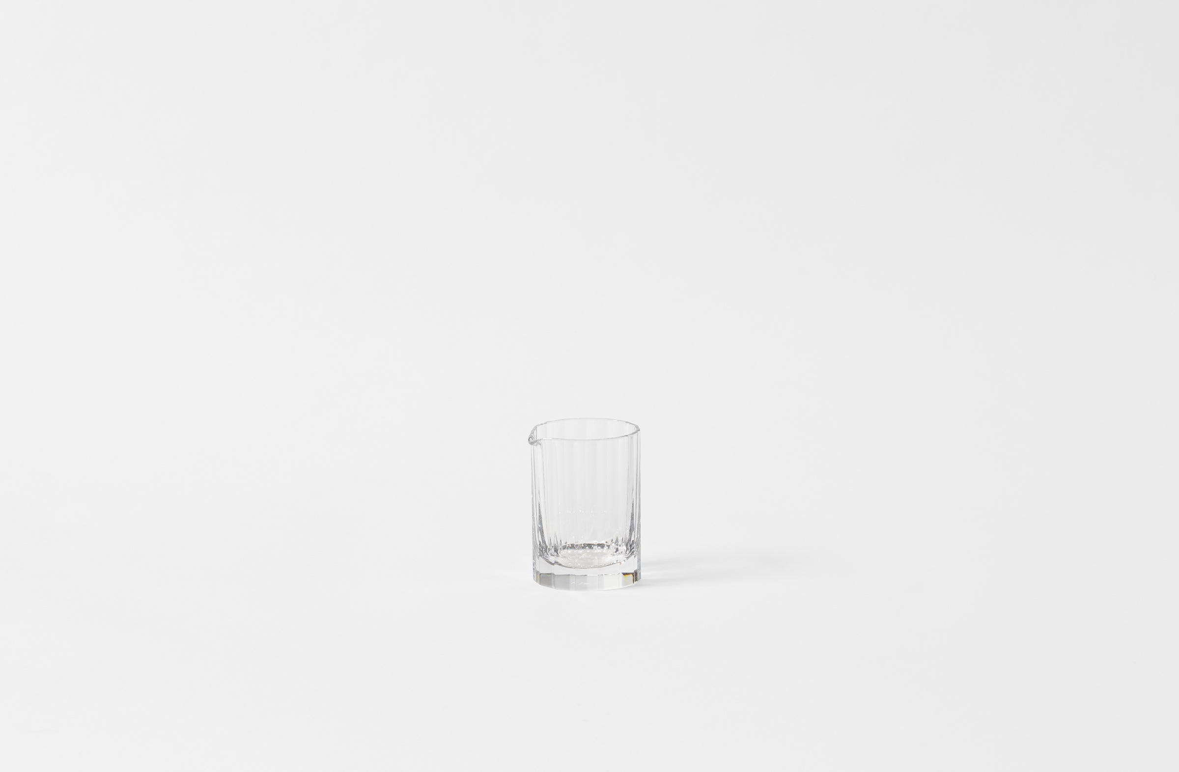 Richard Brendon petite fluted crystal pitcher