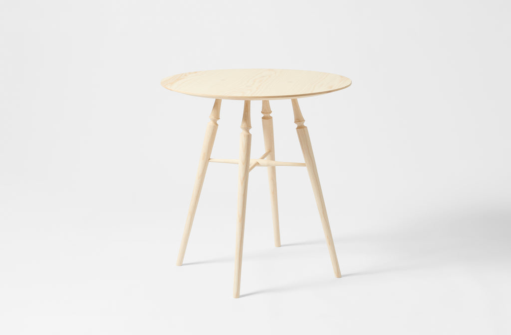 Sawyer Made ash round table.