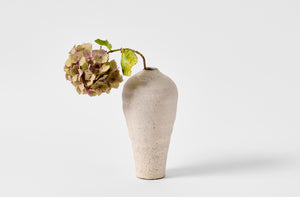 Takashi Endo White Tall Vase