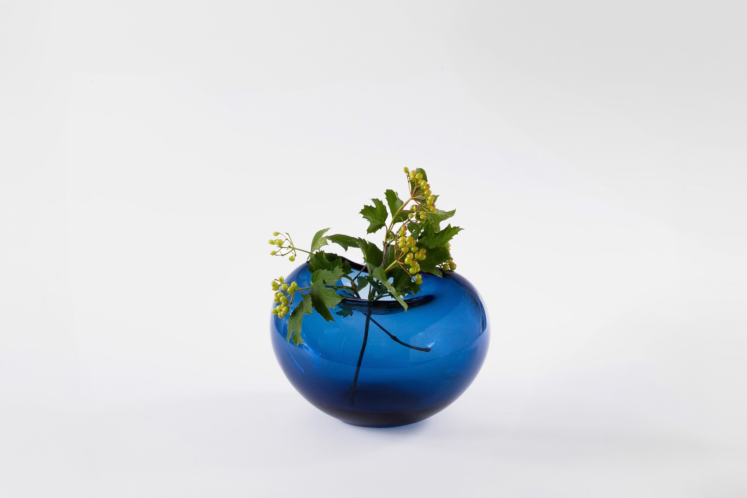 Kate Hume Night Blue Pebble Vase