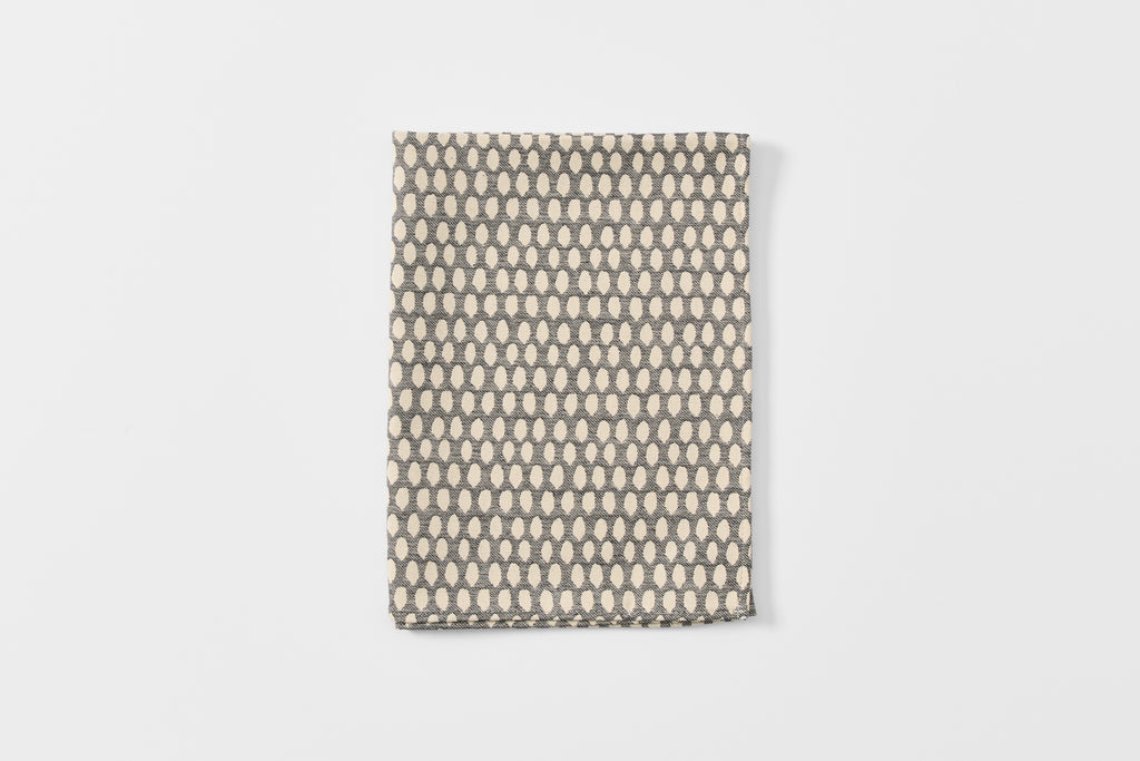 Tori Murphy Elca Kitchen Towel folded.