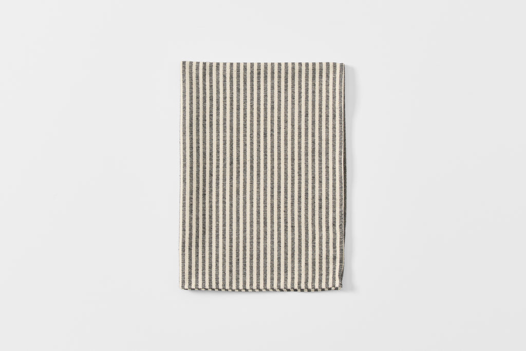 Tori Murphy Graphite Stripe Kitchen Towel