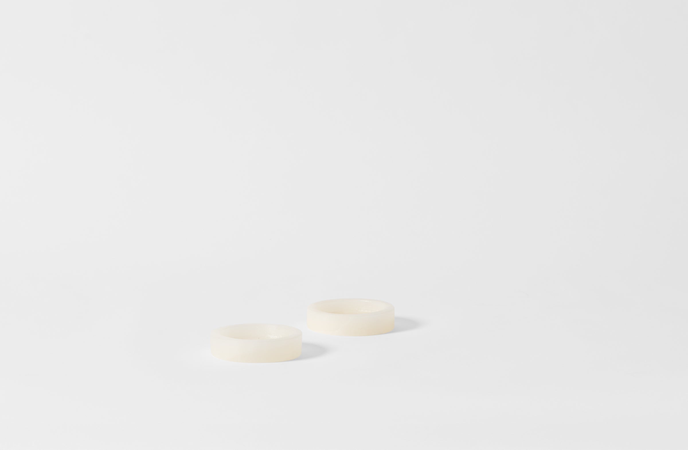 White onyx pillar candle holders.