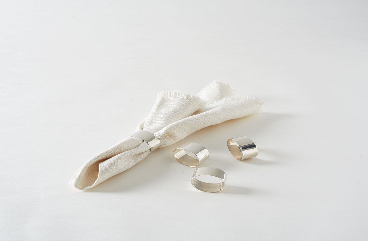 Sterling Silver Oval Napkin Ring