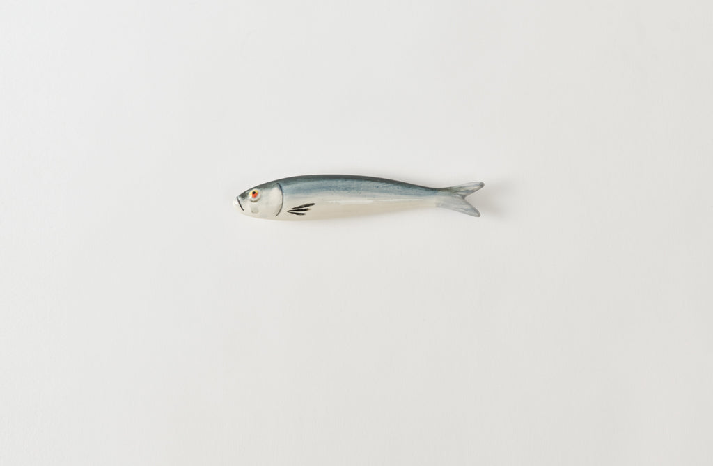 Handmade Porcelain Sardine