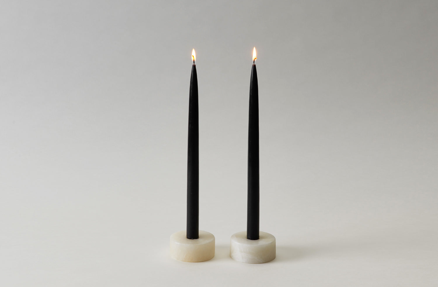 White Onyx Taper Candle Holder