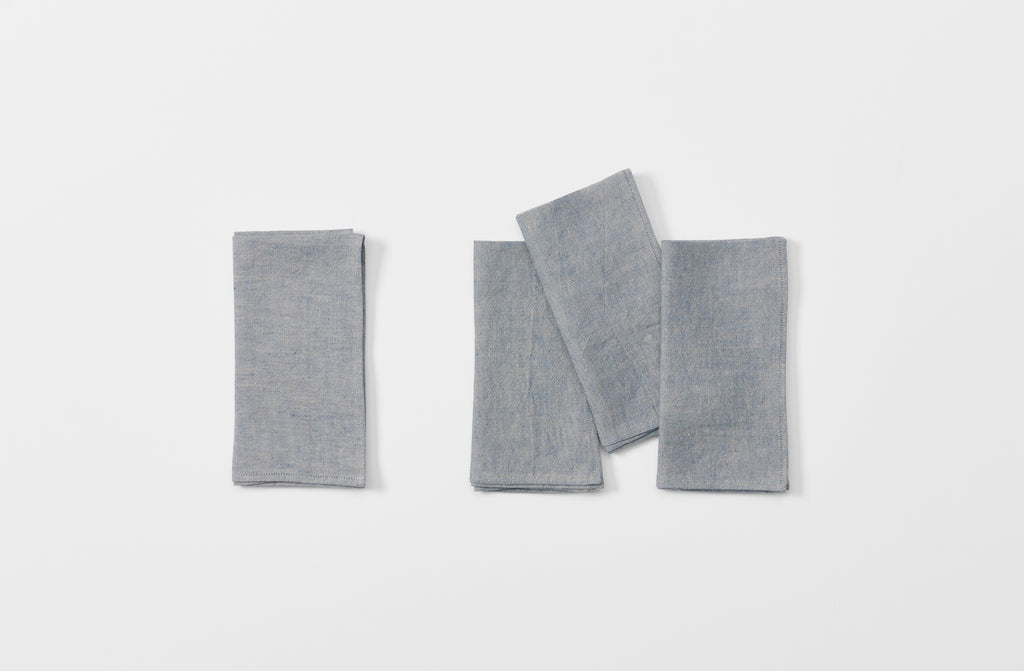 Storm Hopsack Linen Napkin