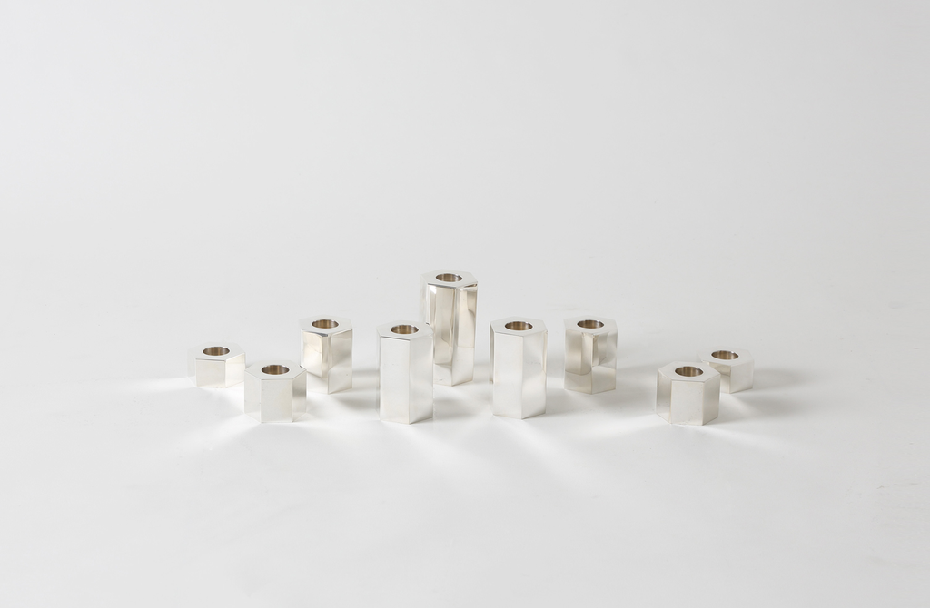 MARCH Silver Menorah