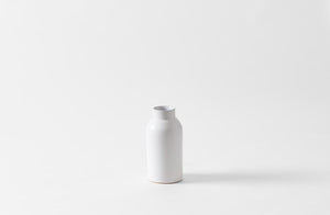 Tracie Hervy White Bottle Vase