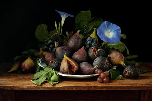 Figs and Morning Glories, After G.G.