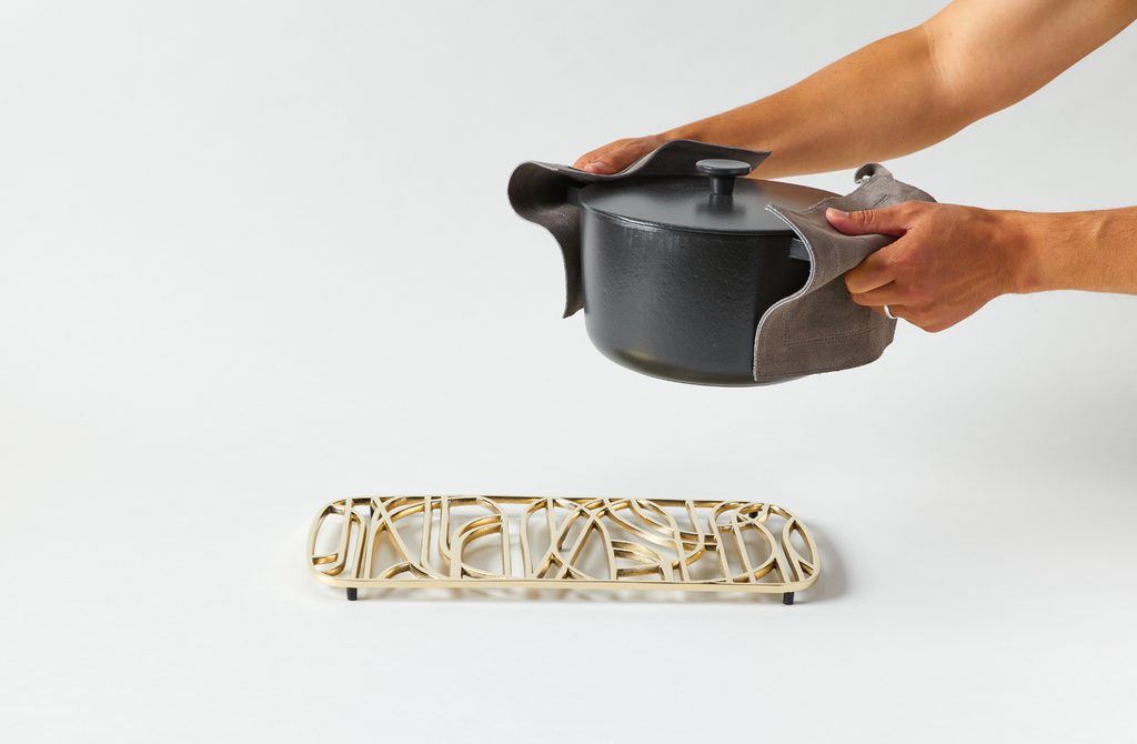Skultuna Brass Dew Trivet