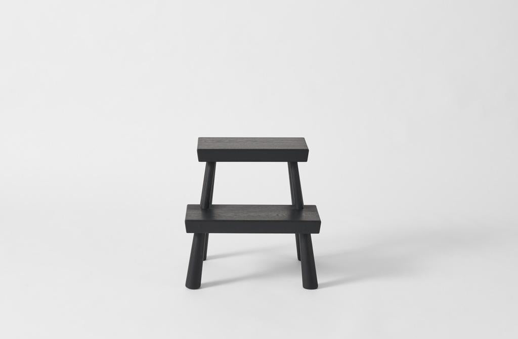BCMT CO Black Two Step Stool