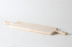 BCMT CO Large Maple Double Handle Narrow Cutting Board