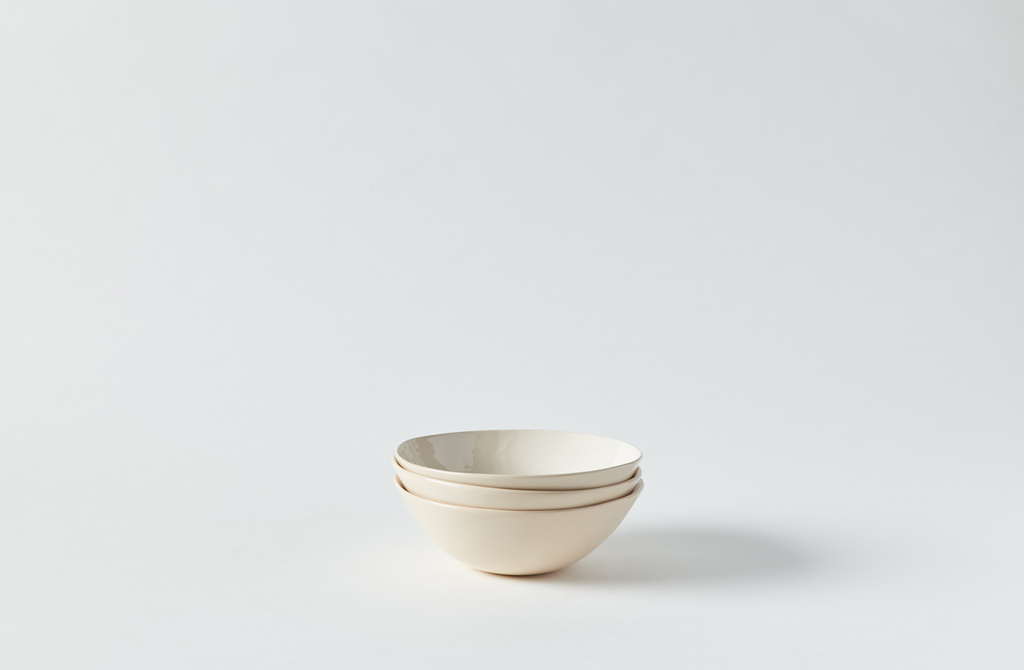 Brickett Davda White Soup Bowl