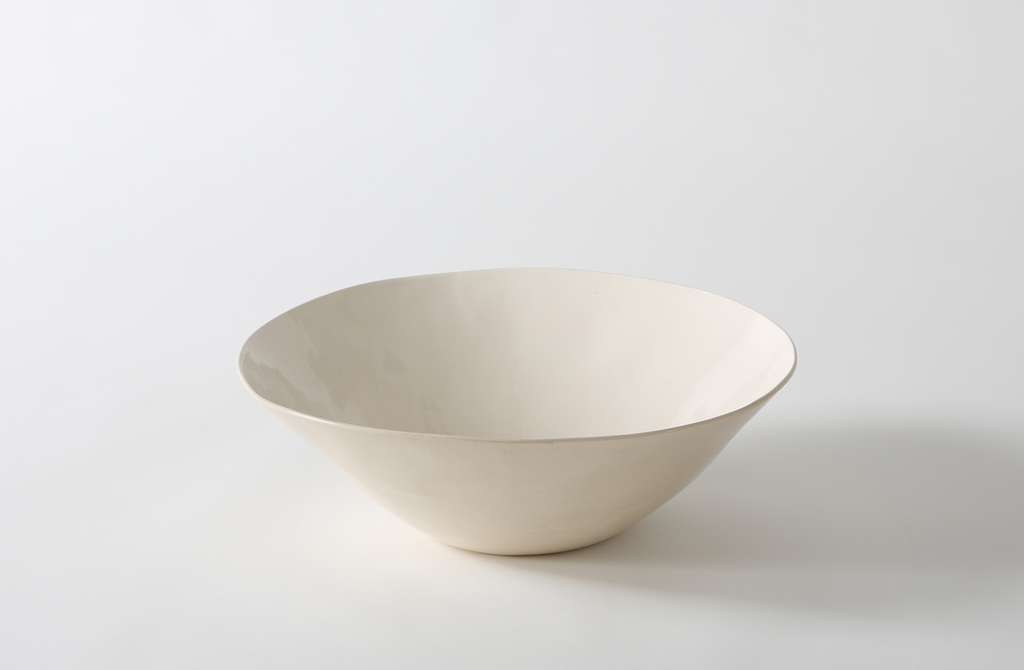 Brickett Davda White Medium Deep Bowl