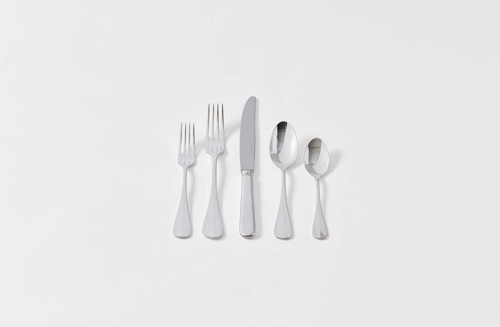 Silverplate Baguette Flatware Set