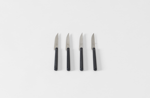 Forge de Laguiole André and Michel Bras Black Table Knives Set of 4