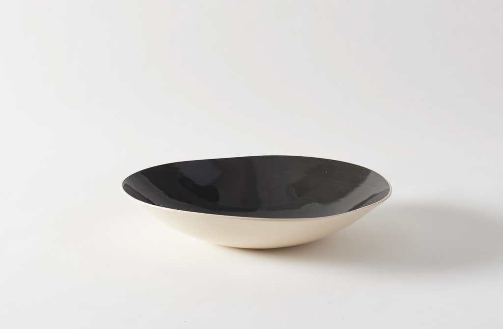 Brickett Davda Black Medium Round Bowl