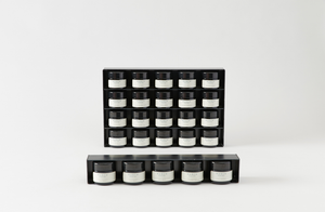 MARCH Pantry Black Steel Spice Rack with Spices