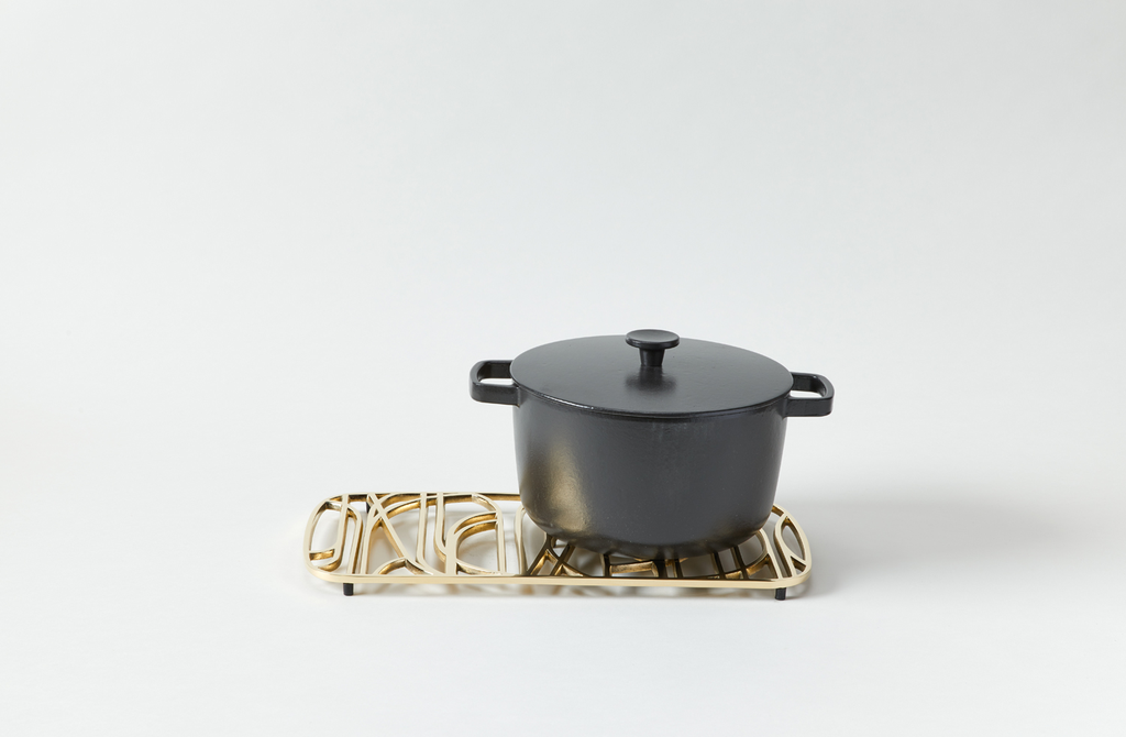 Skultuna Brass Dew Trivet