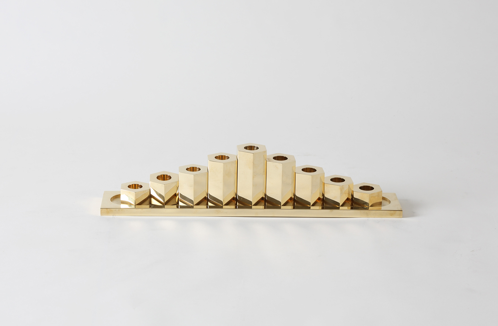 MARCH Brass Menorah