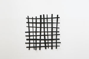 Black Open Grid 1