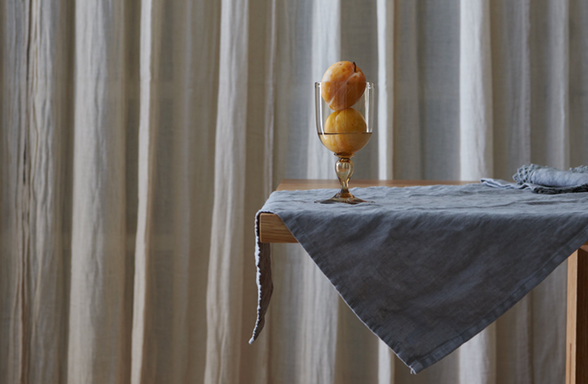 Taupe Linen Kitchen Towel