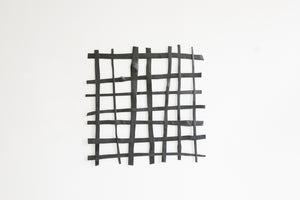 Black Open Grid 2