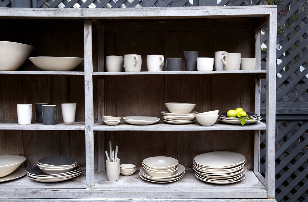 Brickett Davda Taupe Soup Bowl