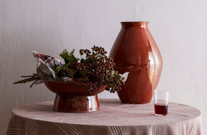 Christiane Perrochon Iron Red Large Vase