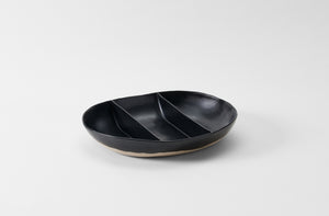 Christiane Perrochon Black Large Oval with Three Spaces