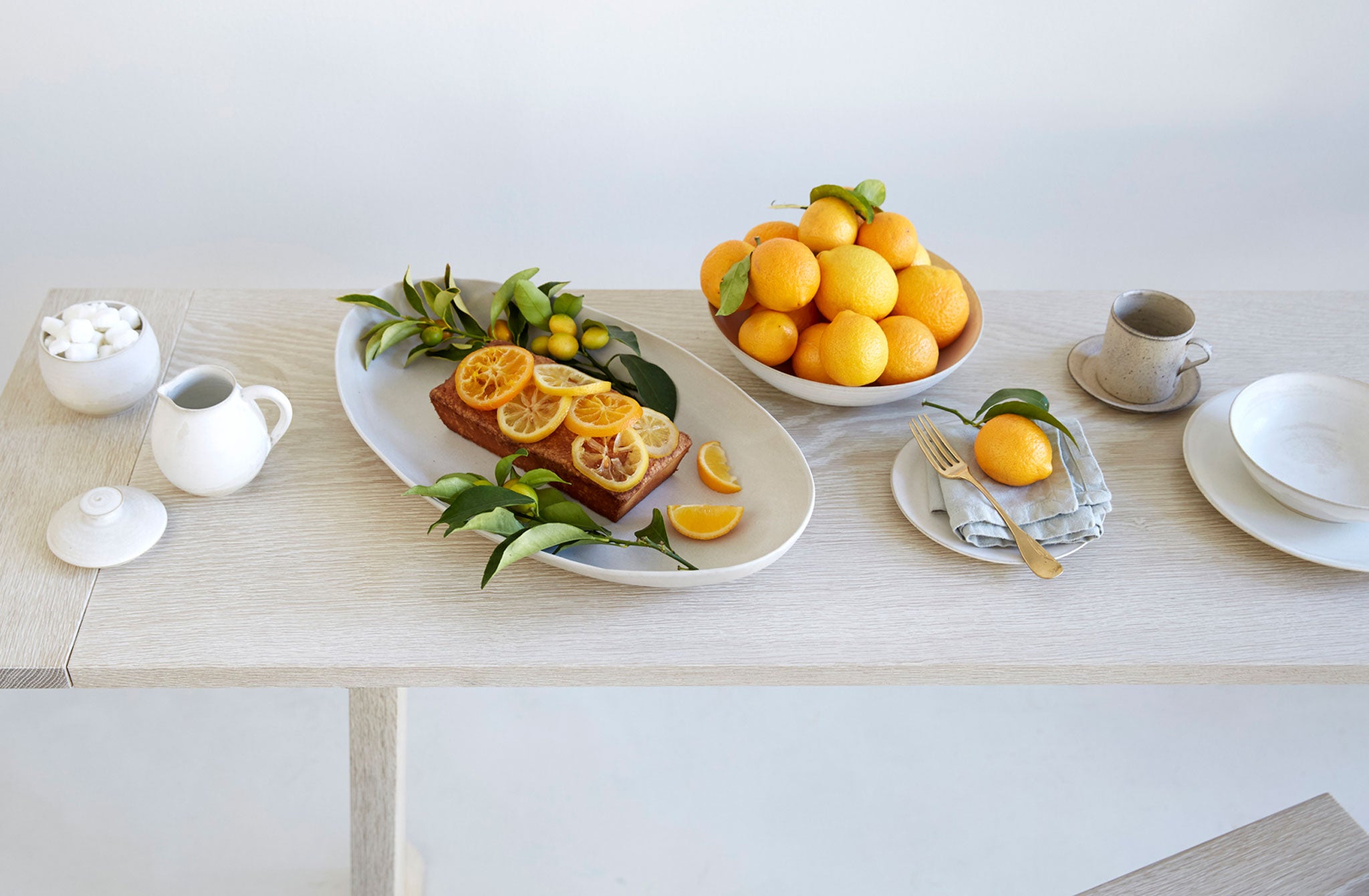 Christiane Perrochon Powder White Extra Large Oval Dish