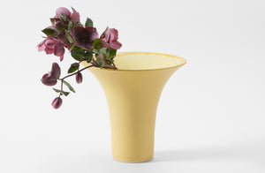 Christiane Perrochon Yellow Flared Vase