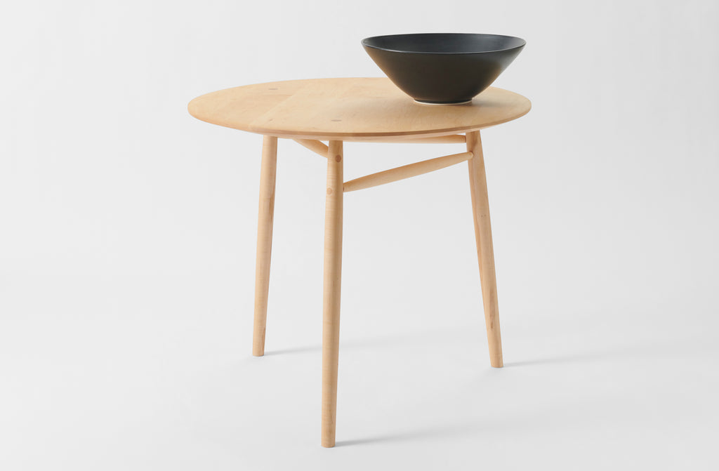 Sawkille Co. Oiled Maple Spindle Table