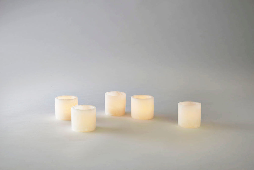 Onyx tea light holder hot sale