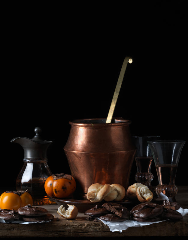 Still Life with Bread and Chocolate, After L.M.