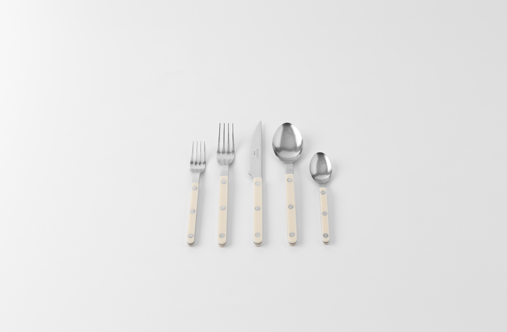 Vintage Bistrot Ivory Flatware Set