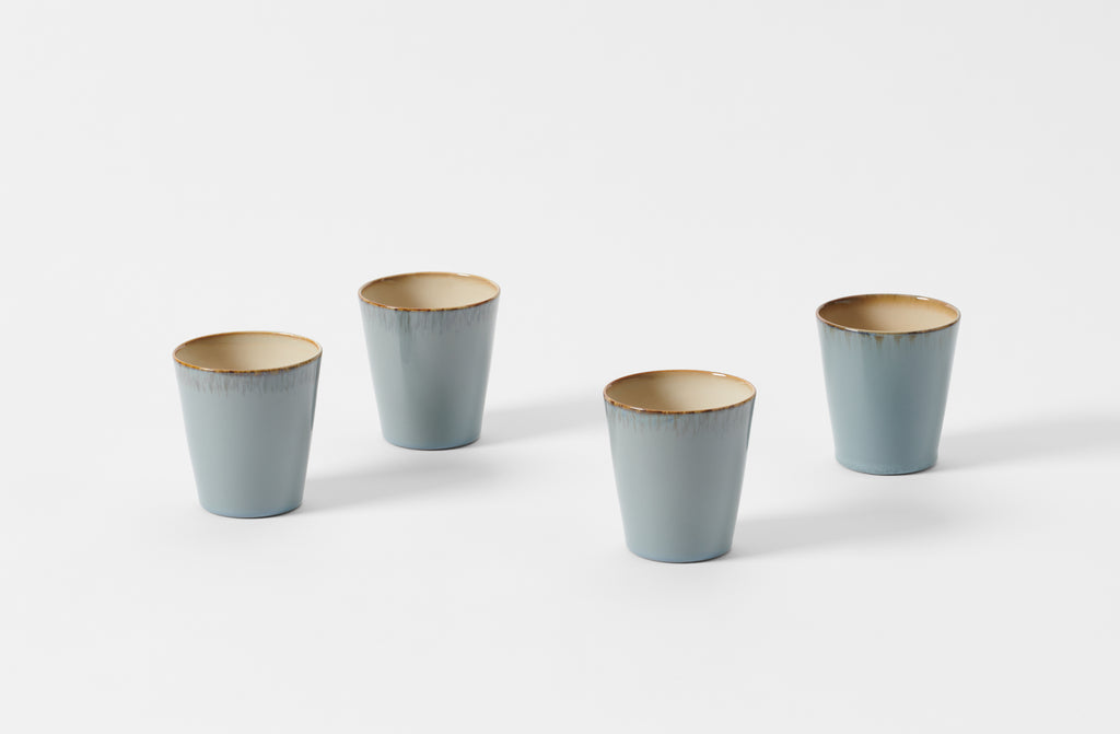 Anita Le Grelle Smoky Blue and Misty Grey Cup