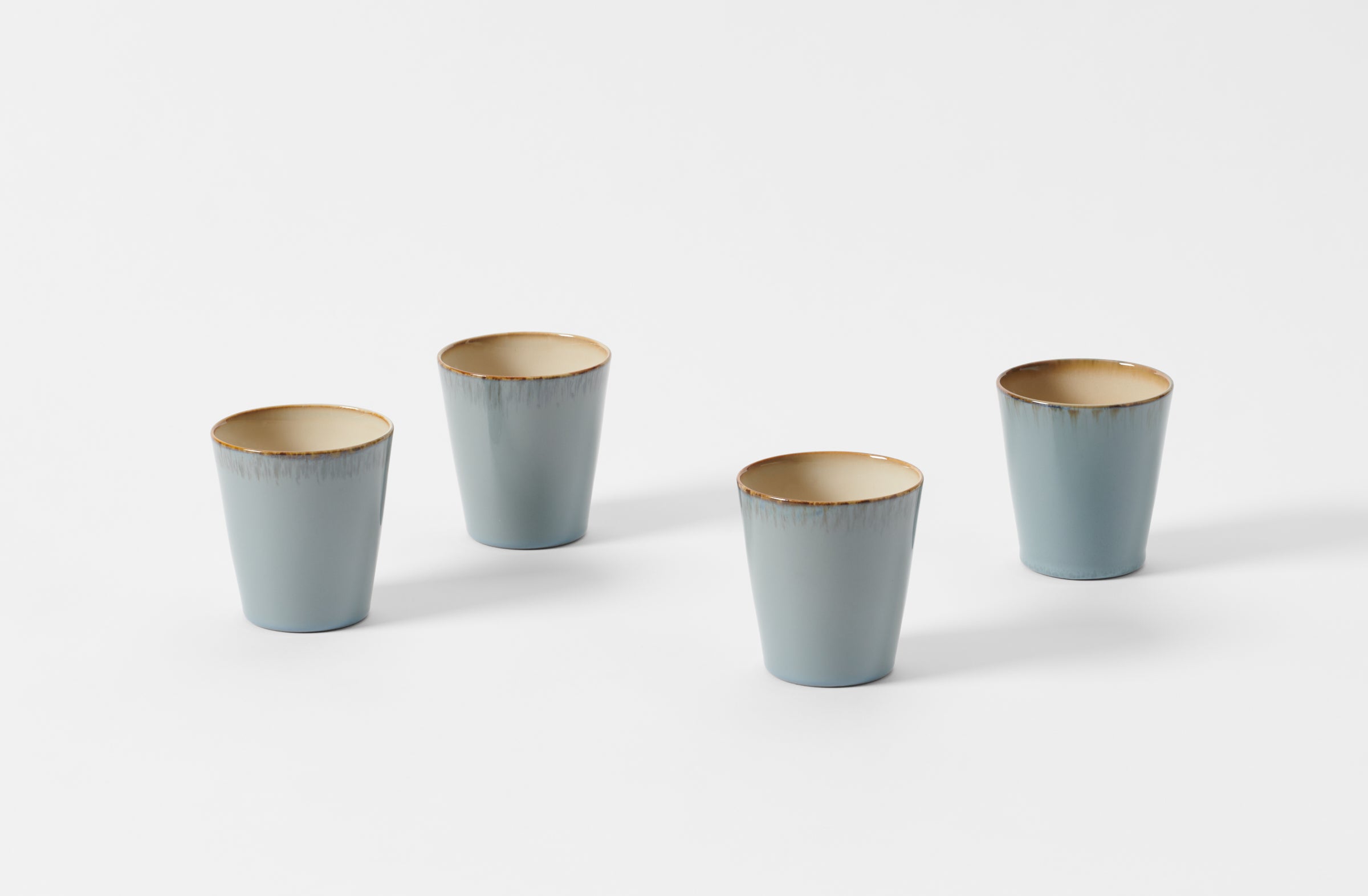 Anita Le Grelle Smoky Blue and Misty Grey Cup